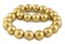 The Bead Chest Natural 20mm Wooden Beads in Yellow Gold for Jewelry Making – Round Loose Wood Spacer Beads I Approximately 22 Beads